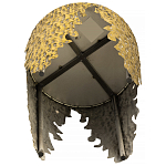 Столик дизайнерский Copper streaks варинант исполнения - 4 | Loft Concept в Рязани