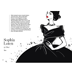 Megan Hess. Te Lttle Blk Dess варинант исполнения - 6 | Loft Concept в Рязани