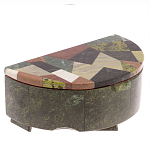 Шкатулка с зеркалом из натуральных камней Stone Casket варинант исполнения - 2 | Loft Concept в Рязани