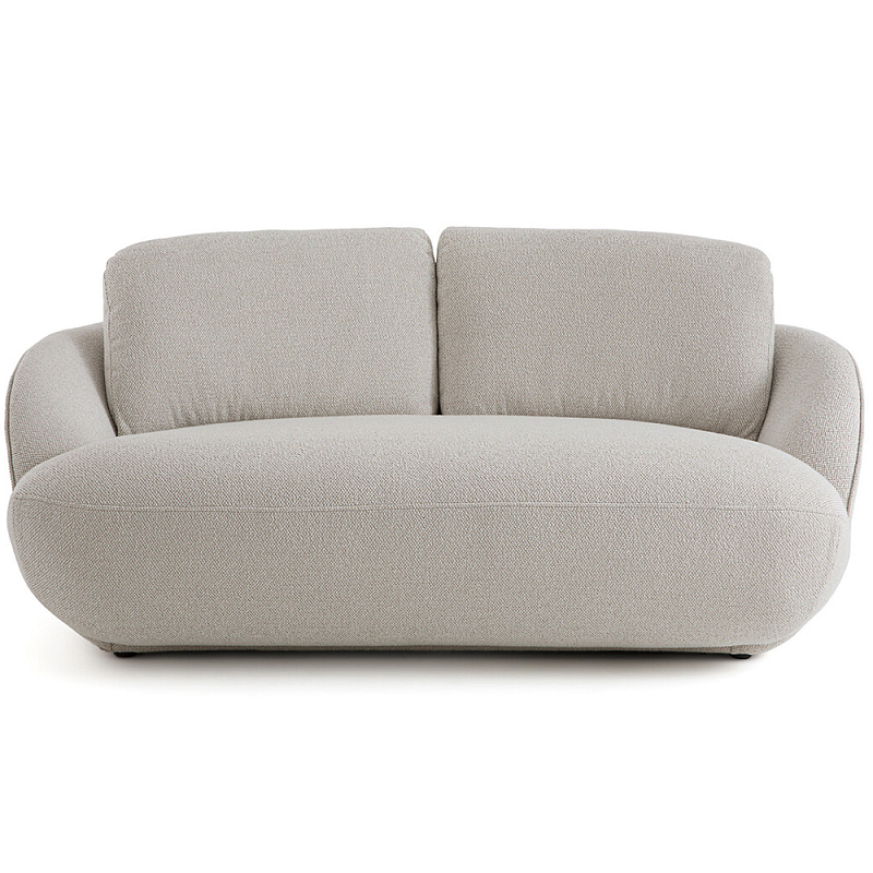 Диван с обивкой меланж Halle Melange Sofa Бежевый Диван с обивкой меланж Halle Melange Sofa Бежевый в Рязани | Loft Concept