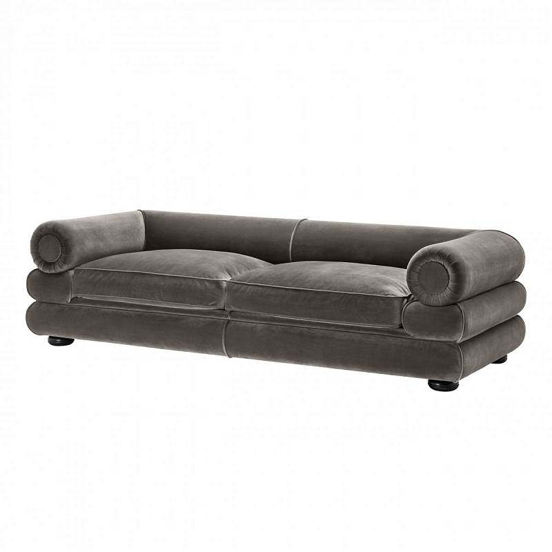 Диван Eichholtz Sofa Coachella Серый Черный в Рязани | Loft Concept 