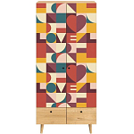 Шкаф с принтом The rebus of love варинант исполнения - 2 | Loft Concept в Рязани