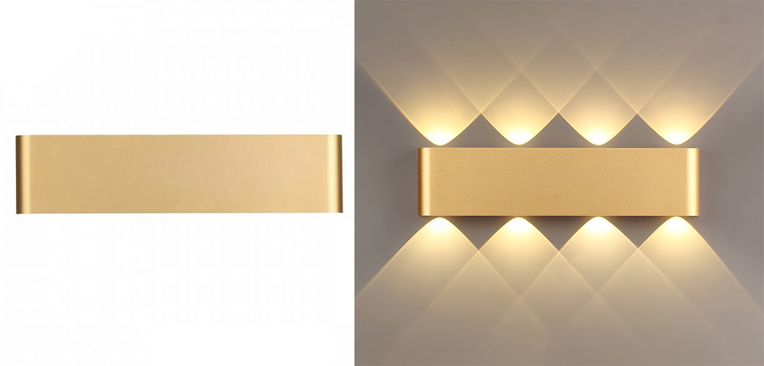Бра Obverse Gold Rectangle B Wall lamp Бра Obverse Gold Rectangle B Wall lamp - Loft-Concept в Рязани