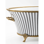 Кашпо Black white stripe варинант исполнения - 4 | Loft Concept в Рязани