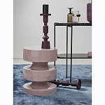 Подсвечник фигурный сливовый Bright Accent 35 см варинант исполнения - 3 | Loft Concept в Рязани