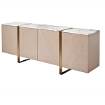 Комод с мраморной столешницей Uniqueness Marble варинант исполнения - 1 | Loft Concept в Рязани