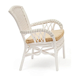 Комплект обеденный из ротанга Eloise white варинант исполнения - 2 | Loft Concept в Рязани