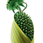 Дизайнерская статуэтка для интерьера Tropical Fruit Pandora 15 варинант исполнения - 2 | Loft Concept в Рязани