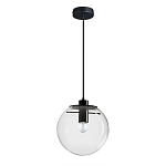 Подвесной светильник Selene Glass Ball Ceiling Lights Black  40 cm варинант исполнения - 5 | Loft Concept в Рязани