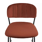 Стул барный с широкой полукруглой спинкой Chair Smooth Shapes варинант исполнения - 4 | Loft Concept в Рязани