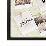 Рамка для фото с подсветкой c деревянными прищепками в комплекте Photo Backlight варинант исполнения - 3 | Loft Concept в Рязани