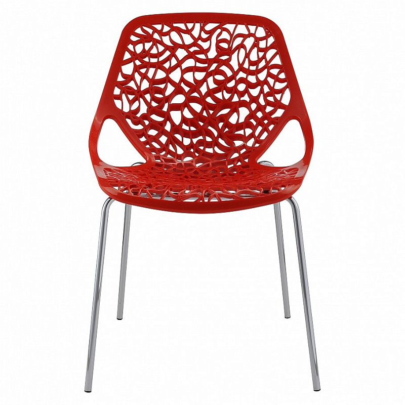 Стул Caprice Черный Красный Белый в Рязани | Loft Concept 