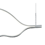 Подвесной светильник волнообразный изогнутый на двух тросах 123 см Spiral Lighting варинант исполнения - 3 | Loft Concept в Рязани