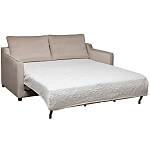 Диван двухместный раскладной светло-серый с кантом Pride варинант исполнения - 3 | Loft Concept в Рязани