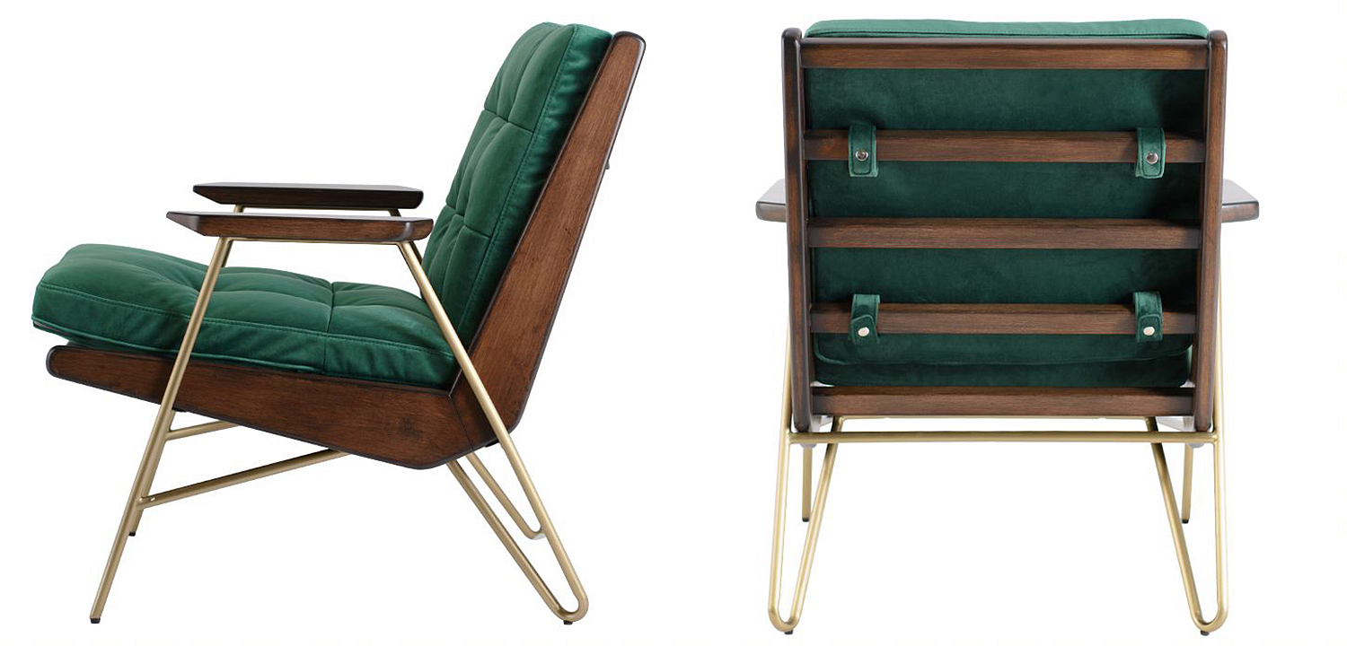 Кресло Gelver Chair green Кресло Gelver Chair green - Loft-Concept в Рязани
