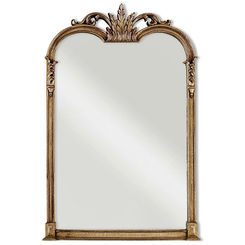 Зеркало настенное в арочной форме Mirror Jacqueline Зеркало Золотой в Рязани | Loft Concept 