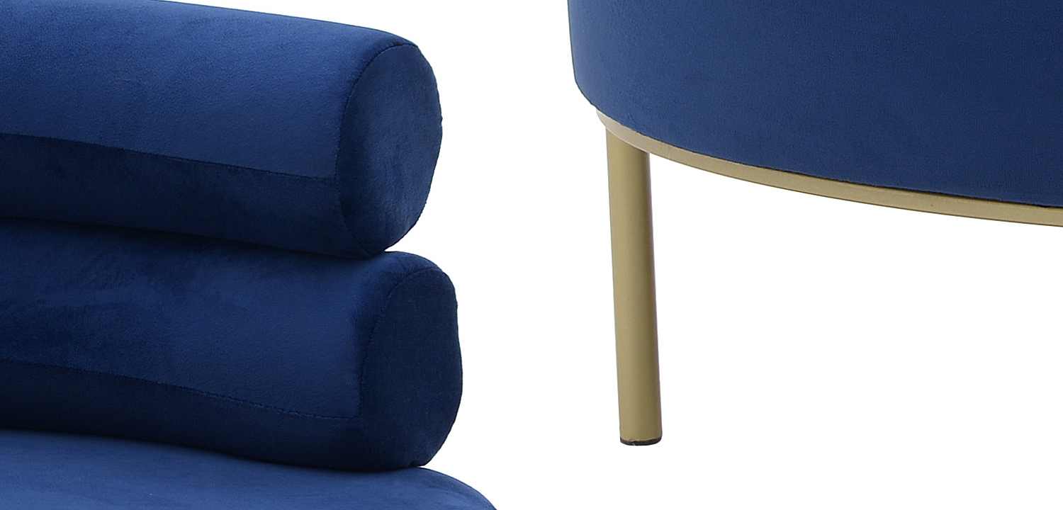 Кушетка Fening Lounge Sapphire Blue Кушетка Fening Lounge Sapphire Blue - Loft-Concept в Рязани
