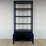 Стеллаж со стеклянными полками Elsa Dreams Blue варинант исполнения - 4 | Loft Concept в Рязани