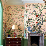 Обои ручная роспись Houghton Edo Blush варинант исполнения - 4 | Loft Concept в Рязани