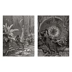 Книга Fantastic Gustave Dore варинант исполнения - 5 | Loft Concept в Рязани