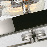 Потолочный светильник с цилиндрическим плафоном из прозрачного пузырькового стекла Feiss варинант исполнения - 2 | Loft Concept в Рязани