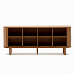 Буфет с 2-мя раздвижными дверцами из ясеневого шпона Toinette варинант исполнения - 2 | Loft Concept в Рязани