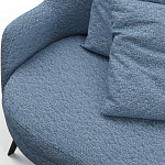 Мебельная ткань Шенилл голубой цвет 138 см T4-26 варинант исполнения - 8 | Loft Concept в Рязани