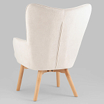 Белое кресло на ножках из массива CORDELIA варинант исполнения - 5 | Loft Concept в Рязани