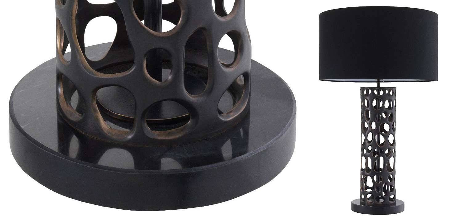 Настольная лампа Eichholtz Table Lamp Dix Bronze Настольная лампа Eichholtz Table Lamp Dix Bronze - Loft-Concept в Рязани