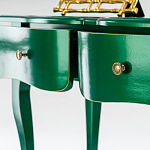 Консоль с выдвижными ящиками Colorfy Green варинант исполнения - 4 | Loft Concept в Рязани