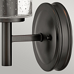 Бра с плафоном в форме цилиндра из прозрачного стекла с пузырьками Hinkley варинант исполнения - 10 | Loft Concept в Рязани