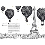 Megan Hess Paris: Through a Fashion Eye варинант исполнения - 5 | Loft Concept в Рязани