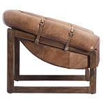 Двухместный диван Duncan винтажная коричневая кожа варинант исполнения - 2 | Loft Concept в Рязани