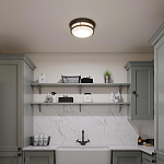 Потолочный светильник с белым матовым стеклянным плафоном в форме перевернутого конуса Hinkley варинант исполнения - 16 | Loft Concept в Рязани