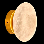 Бра в форме диска из натурального камня Cryptocrystalline Stone варинант исполнения - 9 | Loft Concept в Рязани