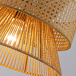 Подвесной светильник с абажуром из натуральных материалов Light Inside the Cell варинант исполнения - 6 | Loft Concept в Рязани