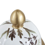 Ваза с нежным цветочным узором в пастельных тонах и крышкой с золотым акцентом Chinoiserie Ceramics варинант исполнения - 4 | Loft Concept в Рязани