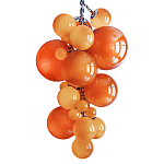 Люстра виноградная гроздь Grape Balls Янтарный цвет варинант исполнения - 2 | Loft Concept в Рязани