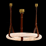 Люстра в форме обруча из натурального камня Minerals of Light варинант исполнения - 4 | Loft Concept в Рязани