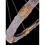 Люстра в форме кольца с золотым декором Warm Heavenly Light варинант исполнения - 3 | Loft Concept в Рязани