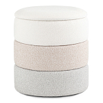 Пуф Three Colors в ткани букле из трех цветов  варинант исполнения - 1 | Loft Concept в Рязани