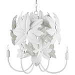 Люстра белая в виде цветков шиповника White Rosehip Flower варинант исполнения - 2 | Loft Concept в Рязани