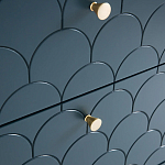 Комод с 6 выдвижными ящиками Scale Ornament Blue Chest of Drawers варинант исполнения - 5 | Loft Concept в Рязани