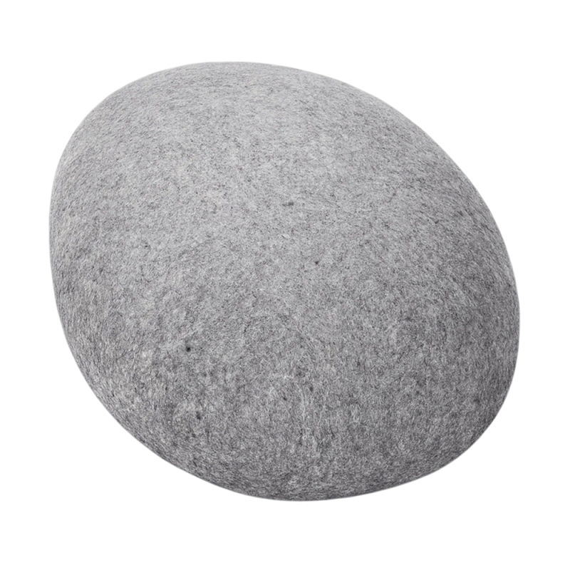 Пуф - Камень SOLID Серый Белый Светло-серый в Рязани | Loft Concept 