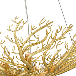 Люстра в форме золотой чаши из кораллов Coral Decor варинант исполнения - 1 | Loft Concept в Рязани