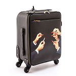 Чемодан дорожный SELETTI Travel Kit Trolley Lipstick Black варинант исполнения - 2 | Loft Concept в Рязани