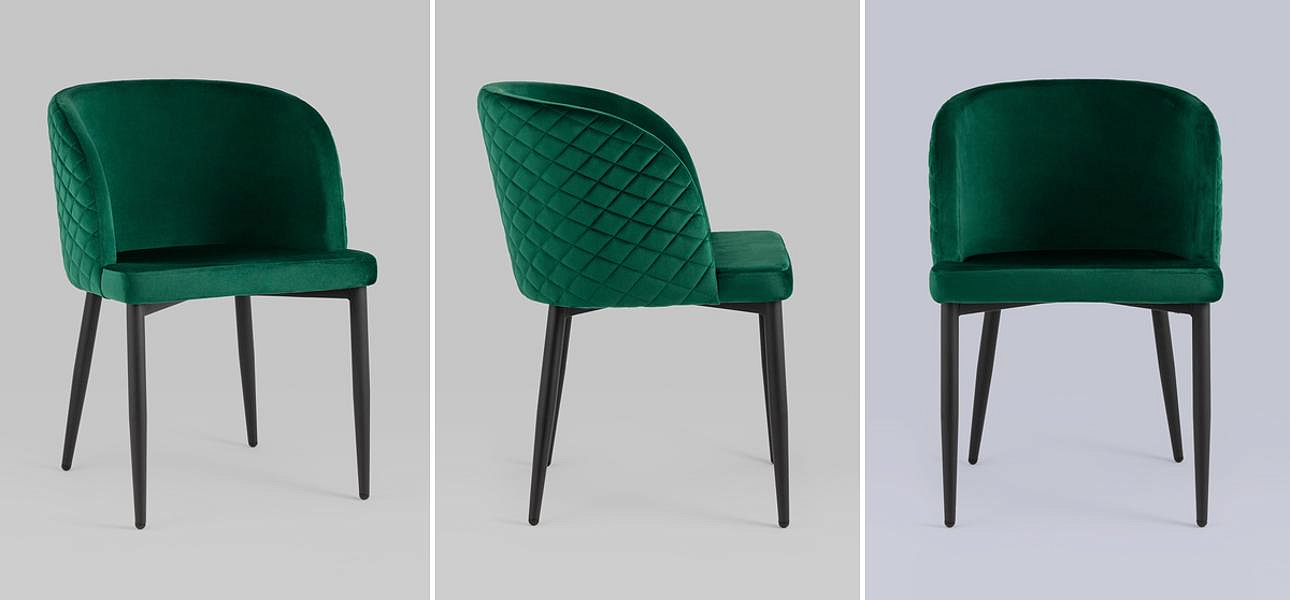 Стул Oscar Chair Изумрудный Зеленый Цвет Стул Oscar Chair Изумрудный Зеленый Цвет - Loft-Concept в Рязани