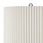 Настольная лампа с плиссированным цилиндрическим абажуром Tightened Waist варинант исполнения - 2 | Loft Concept в Рязани