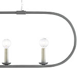 Люстра линейная в овальной раме Traditional Clean Lines варинант исполнения - 1 | Loft Concept в Рязани