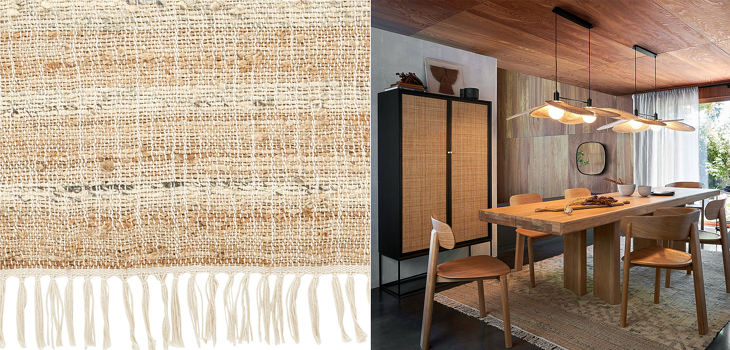 Ковер Graphic Carpet джут и хлопок Ковер Graphic Carpet джут и хлопок - Loft-Concept в Рязани